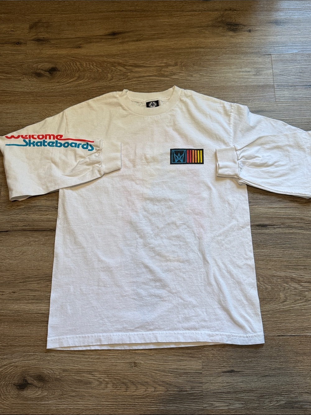 White Long Sleeve Graphic Tee